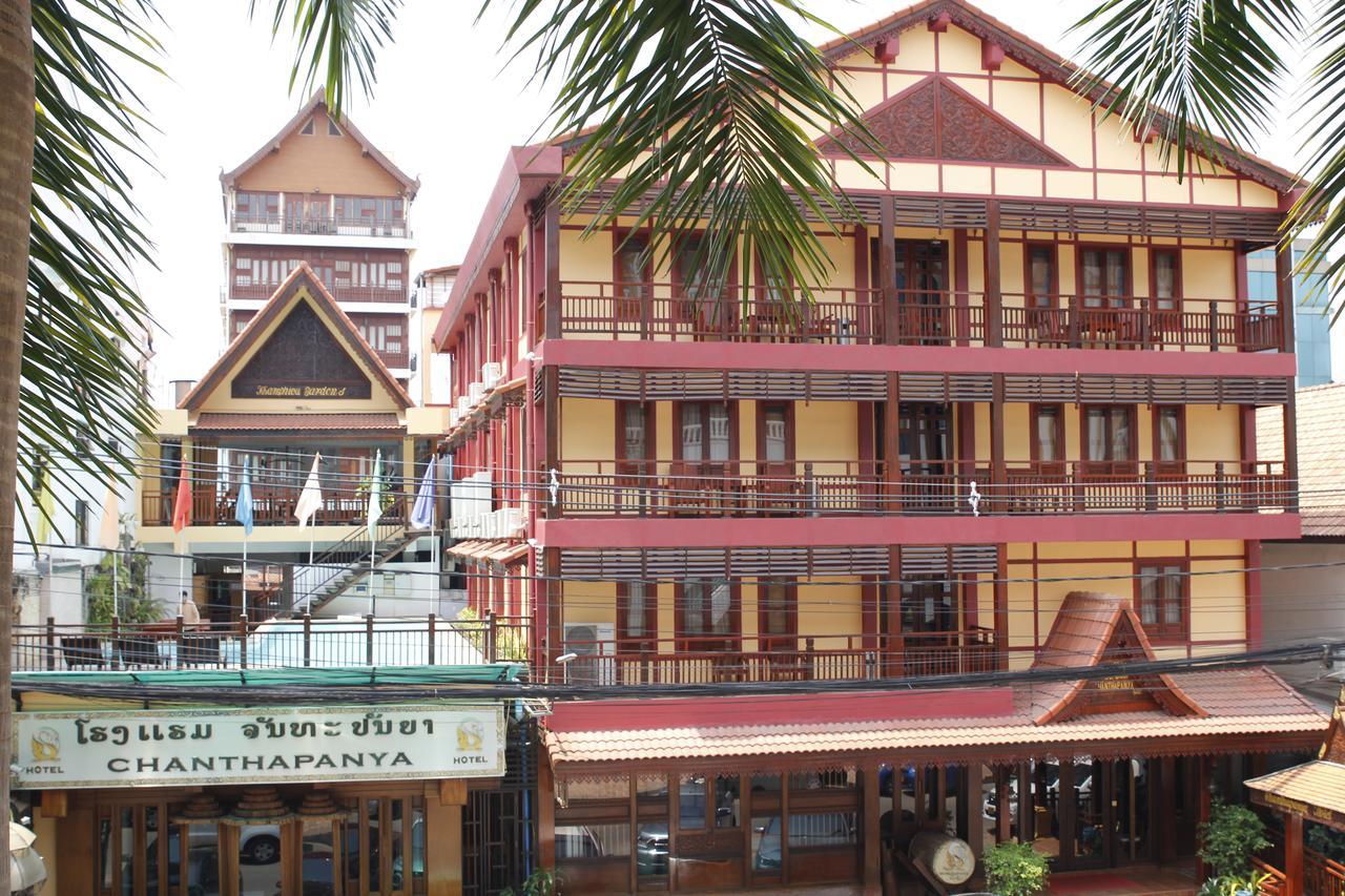 Chanthapanya Hotel Vientiane Exterior foto